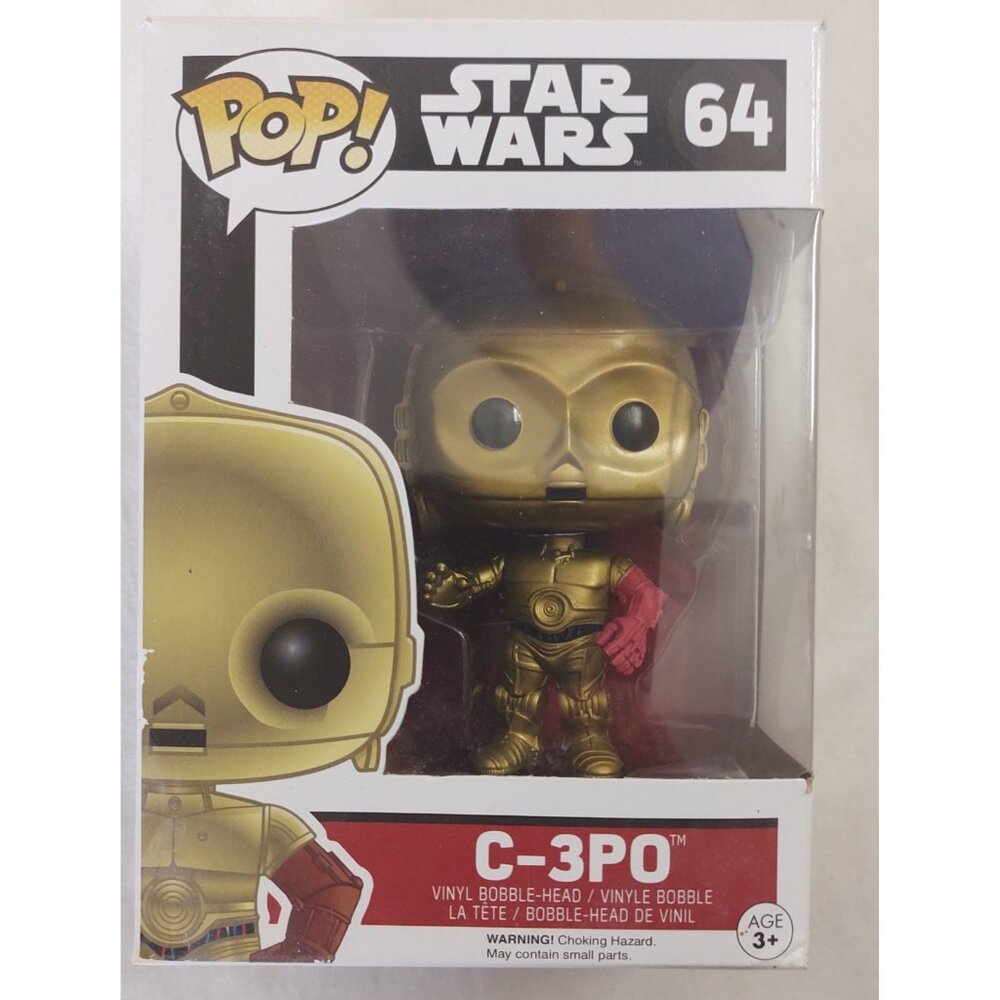 C-3PO #64 Funko Pop Star Wars Vinyl Bobble Head Figure Collectible